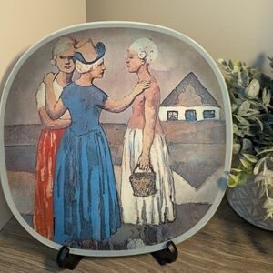 Pablo Picasso "Three Dutch Women" Collector Plate